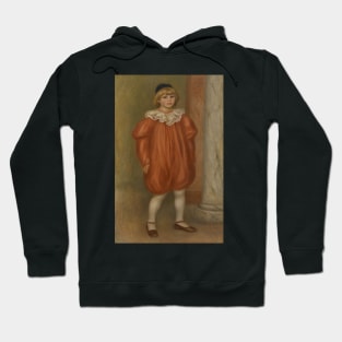 Claude Renoir in Clown Costume by Auguste Renoir Hoodie